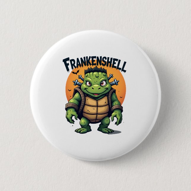 Frankenshell Turtle Button (Vorderseite)