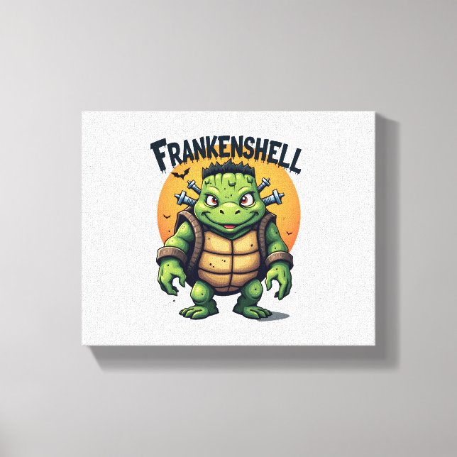 Frankenshell Turtle Leinwanddruck (Vorderseite)