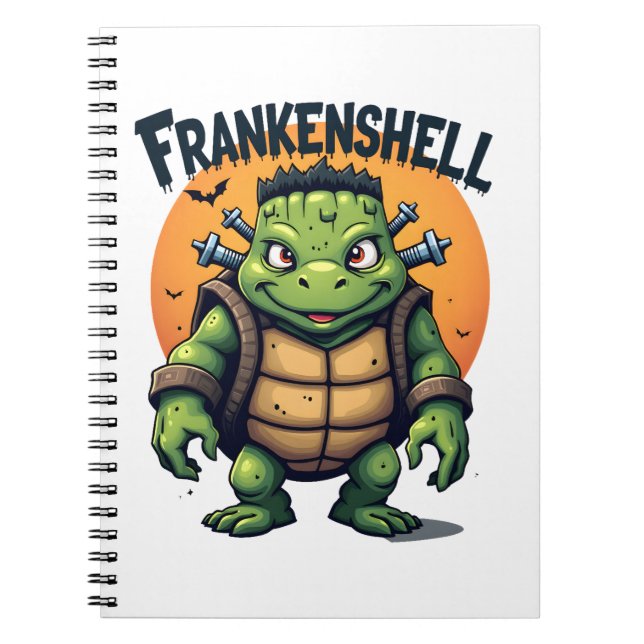 Frankenshell Turtle Notizblock (Vorderseite)