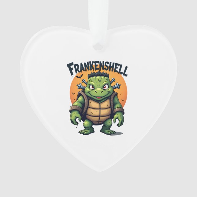 Frankenshell Turtle Ornament (Vorderseite)