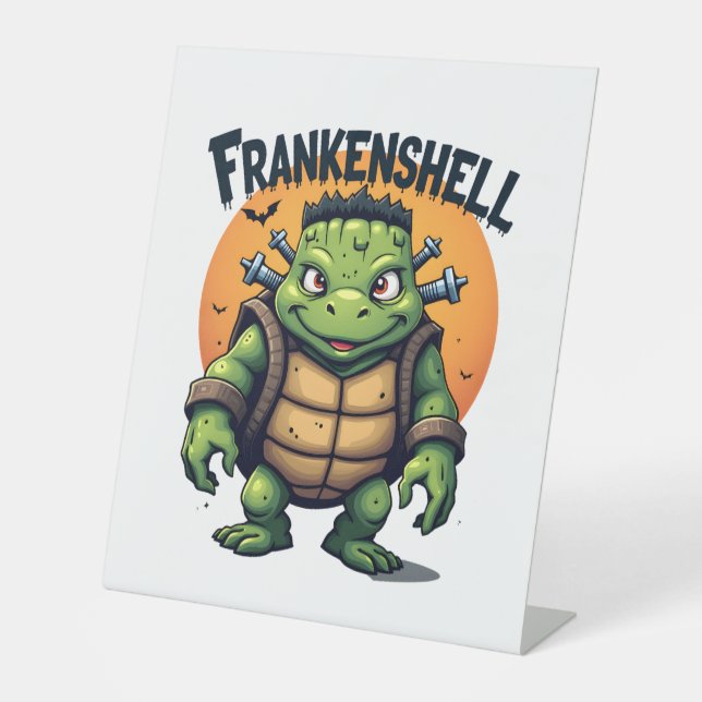 Frankenshell Turtle Sockelschild (Vorderseite)