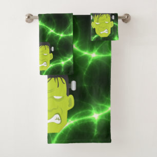 Frankenstein Badezimmer-Tuch-Set Badhandtuch Set