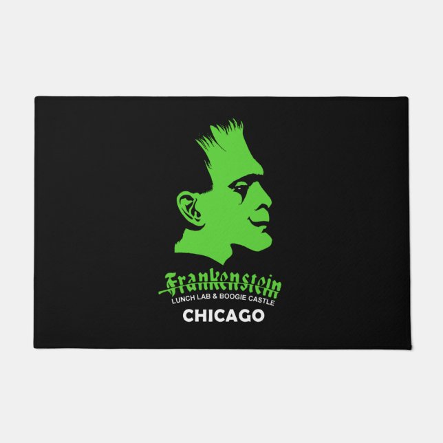 Frankenstein, Bar, Disco, Chicago, Illinois Fußmatte (Vorderseite)