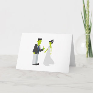 Frankenstein & Bride Karte