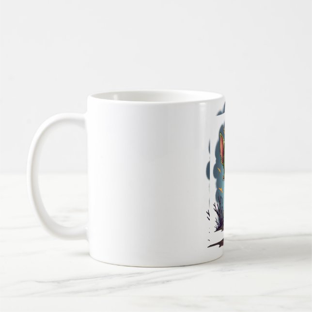 Frankenstein Chihuahua Shock Kaffeetasse (Links)
