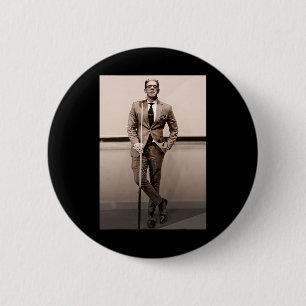 Frankenstein Dapper Frankenstein Monster in Anzug  Button