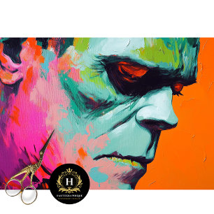 Frankenstein Decoupage Tissue Paper Seidenpapier