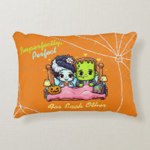 Frankenstein et la mariée de Frankenstein Coussin
