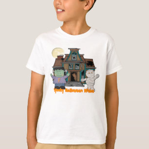 Frankenstein et T-shirt de Halloween de maman