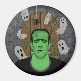 Frankenstein & Ghosts Magnet