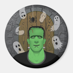 Frankenstein & Ghosts Magnet