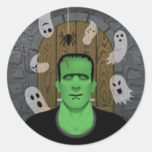 Frankenstein & Ghosts Sticker