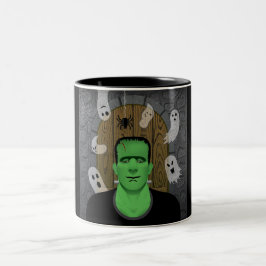 Frankenstein & Ghosts Zweifarbige Tasse