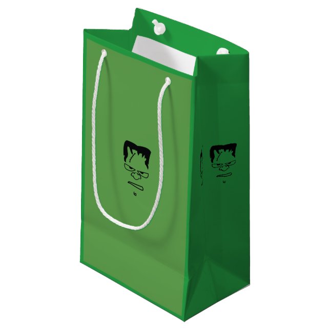 Frankenstein Gift Bag Kleine Geschenktüte (Vorderseite Schrägansicht)