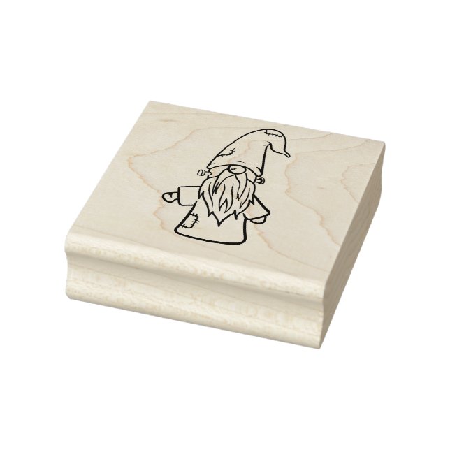 Frankenstein Gnome Gummistempel (Stempel)