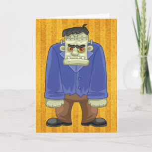 Frankenstein Greeting Card Karte