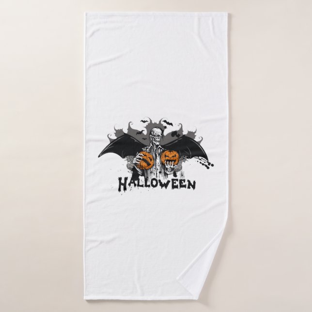 Frankenstein Halloween (Serviette de bain)