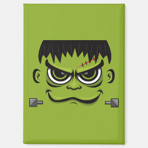 Frankenstein Halloween Face Magnet