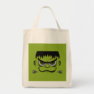 Frankenstein Halloween Face Tragetasche
