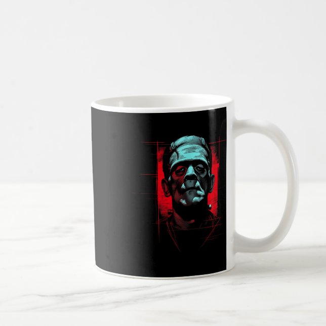 Frankenstein Halloween Kaffeetasse (Rechts)