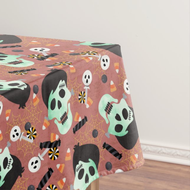 Frankenstein Halloween Monster Mash Nappe (In Situ)