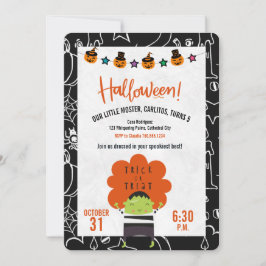 Frankenstein Halloween Party Einladung