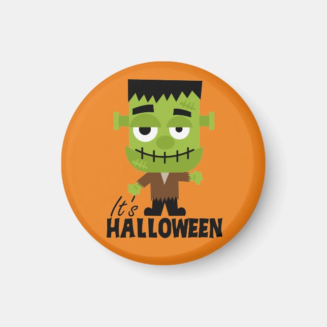 Frankenstein ist Halloween Magnet (Vorne)
