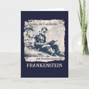 Frankenstein-Karte Feiertagskarte