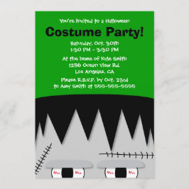 Frankenstein Kids Halloween-Party Einladung