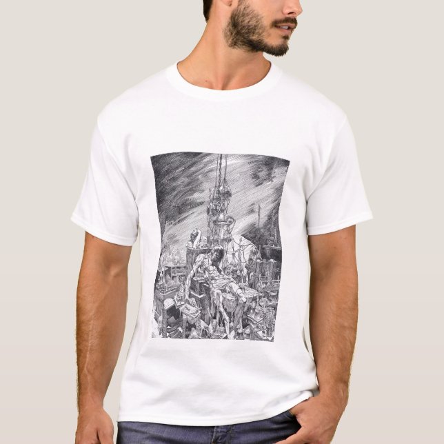 Frankenstein LaborShirts T-Shirt (Vorderseite)