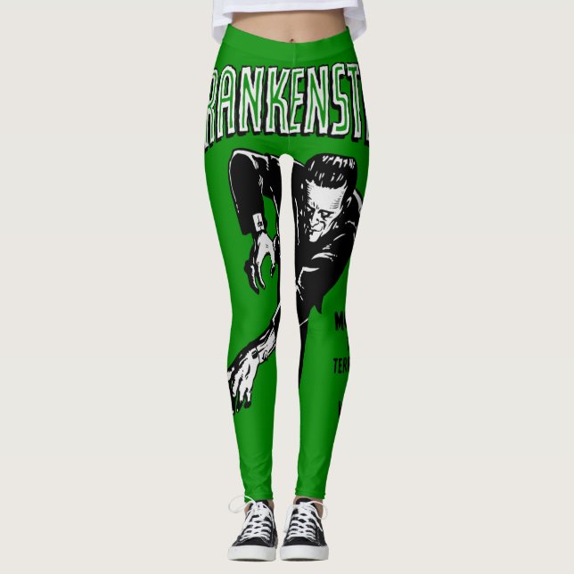Frankenstein - Leggings / Halloween (Vorderseite)