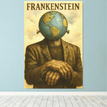 FRANKENSTEIN Leinwanddruck