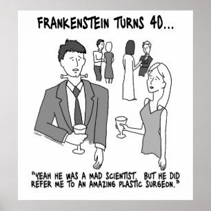 Frankenstein macht 40 Poster