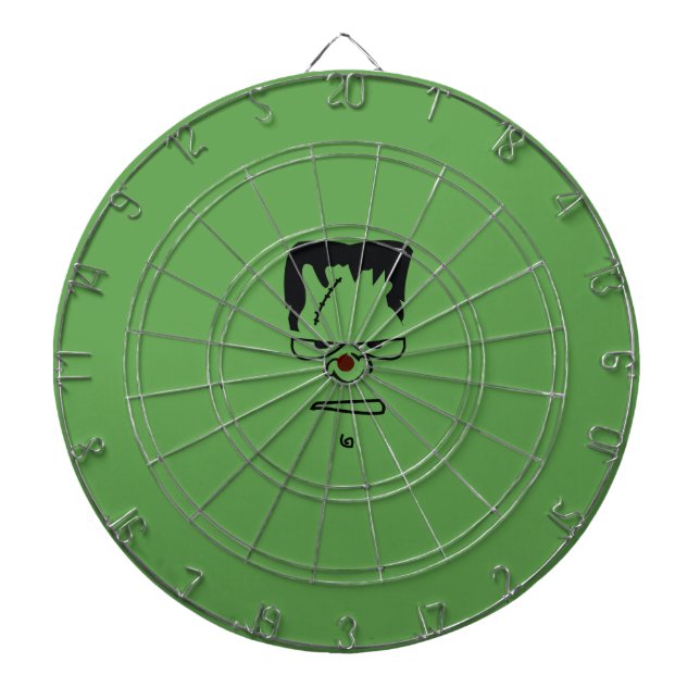 Frankenstein Metal Cage Dartboard Dartscheibe (vorne)