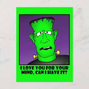 FRANKENSTEIN MIND-2 POSTKARTE