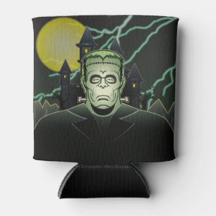 Frankenstein Monster Halloween Castle Lightning Dosenkühler