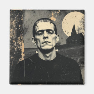 Frankenstein-Monster Halloween Magnet