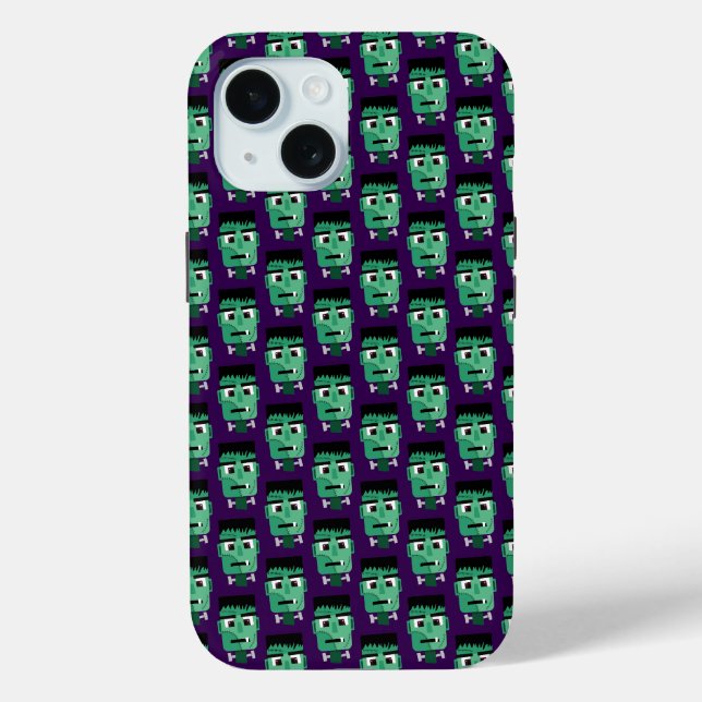 Frankenstein-Monster-Illustration Case-Mate iPhone Hülle (Rückseite)