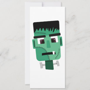 Frankenstein-Monster-Illustration Einladung