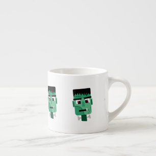 Frankenstein-Monster-Illustration Espressotasse