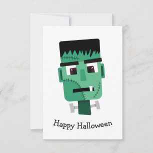 Frankenstein-Monster-Illustration Karte