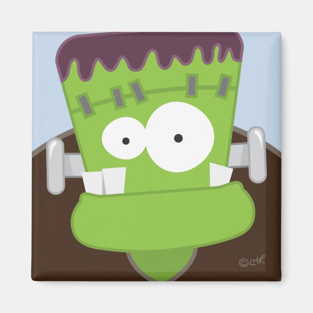 Frankenstein Monster Kids Halloween Magnet (Vorne)