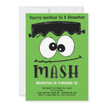 Frankenstein Monster Mash Halloween Geburtstagspar