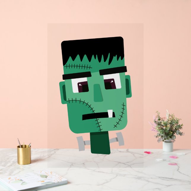 Frankenstein Monsters Kopf Acrylschild (Hochzeit)