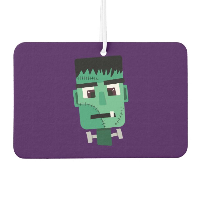 Frankenstein Monsters Kopf Autolufterfrischer (Vorderseite)