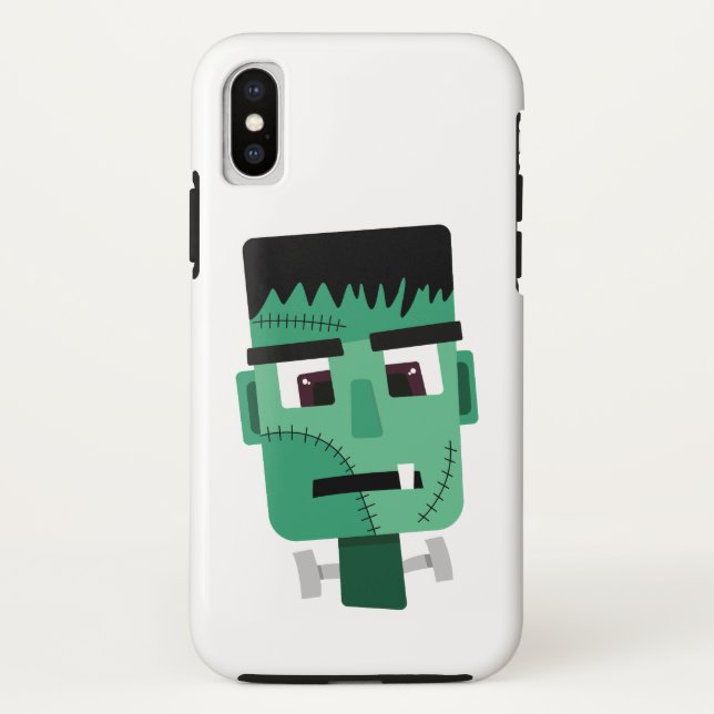 Frankenstein Monsters Kopf Case-Mate iPhone Hülle (Rückseite)