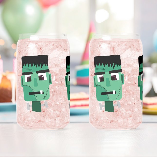 Frankenstein Monsters Kopf Dosenglas (Insitu (Geburtstag))