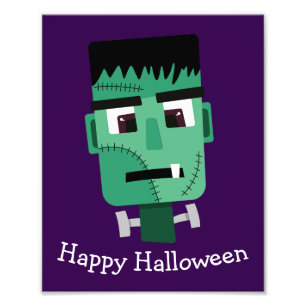 Frankenstein Monsters Kopf Fotodruck