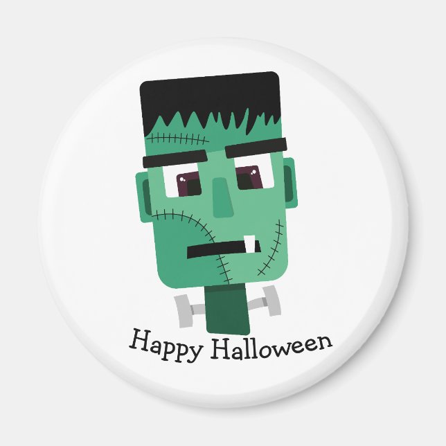 Frankenstein Monsters Kopf Magnet (Vorne)