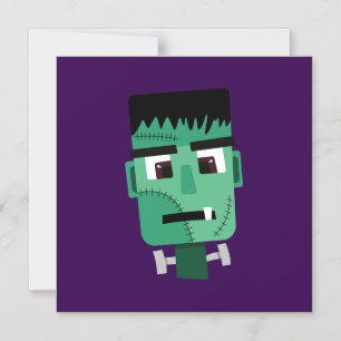 Frankenstein Monsters Kopf Magneteinladung